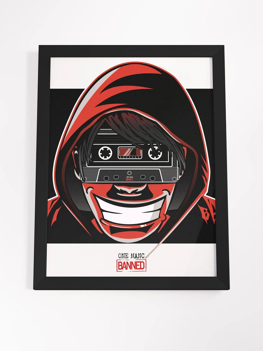 Cassette Face Framed Artwork product image (24)