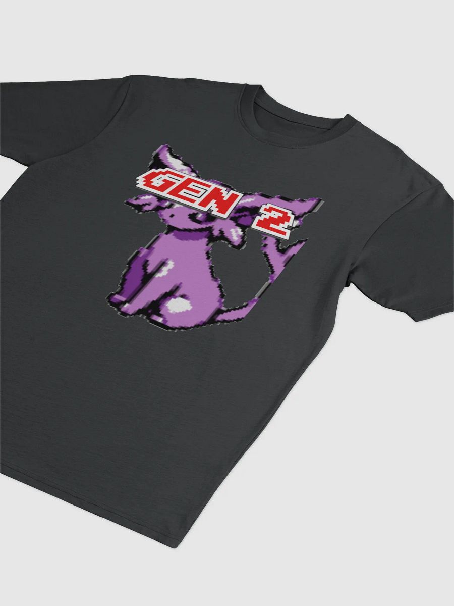 Unique Gen 2 Sprite of Espeon (Black Cotton tshirt) product image (3)
