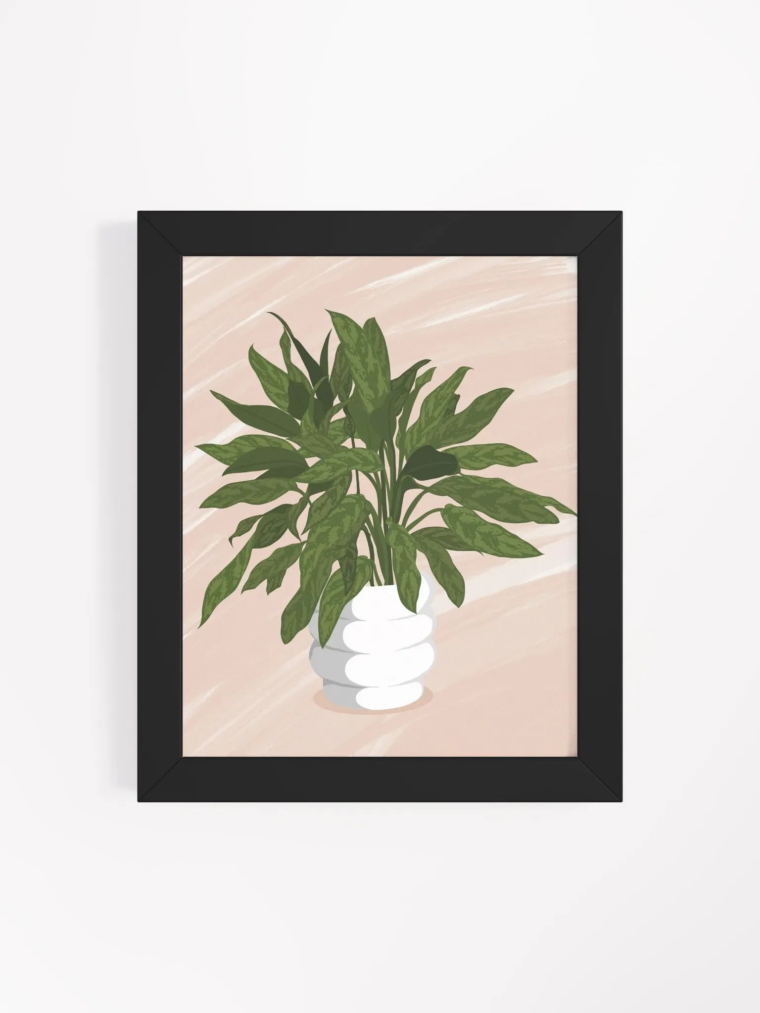 Green Plant Framed Botanical Art Print product image (4)