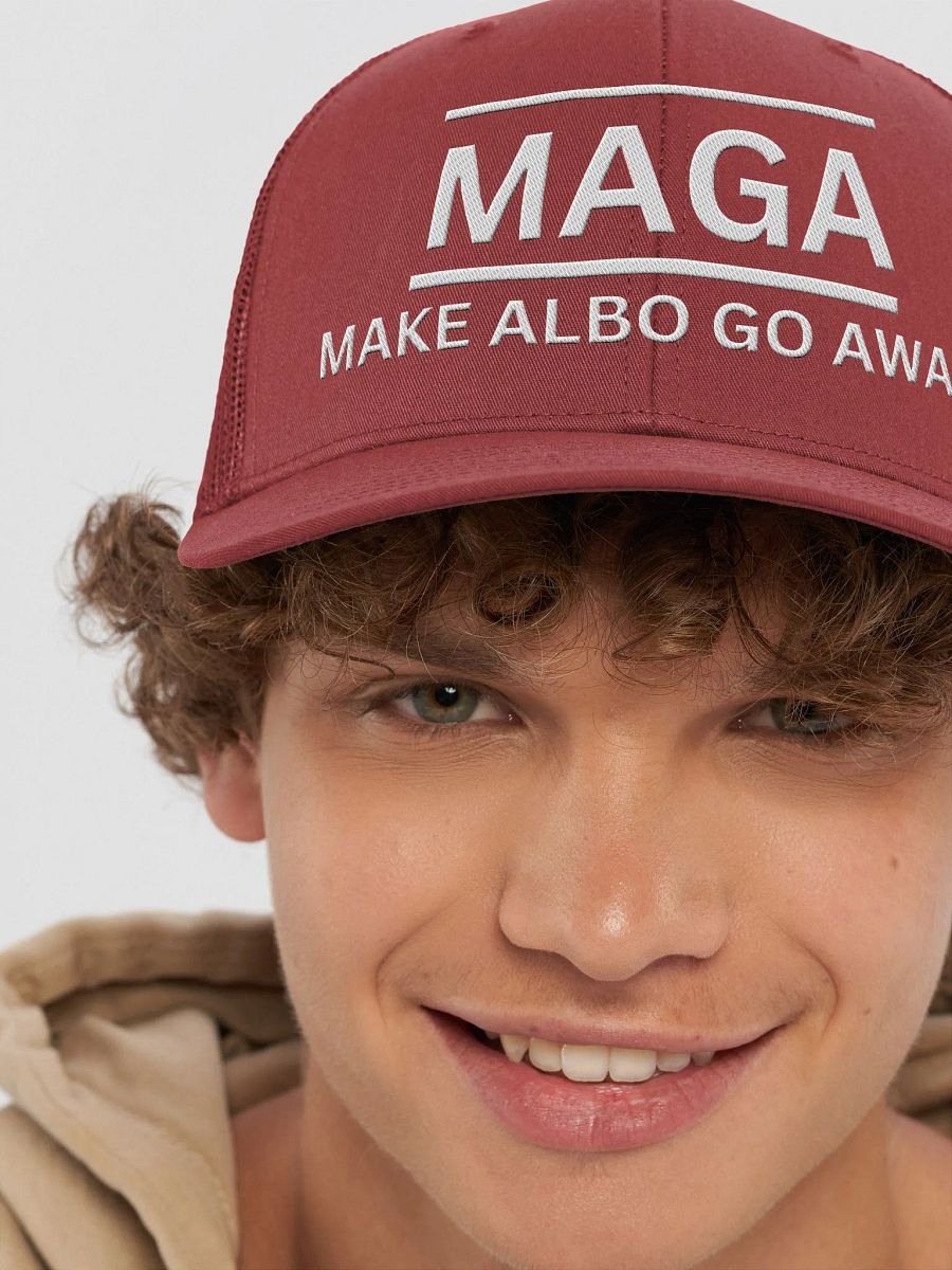 MAGA Make Albo Go Away Hat product image (8)