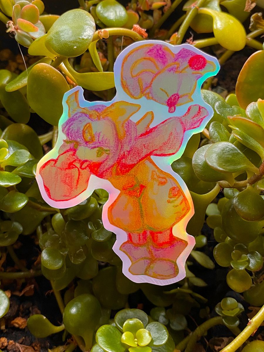 FFIX holographic stickers~!! Mog/Eiko, Black Mage Village product image (3)