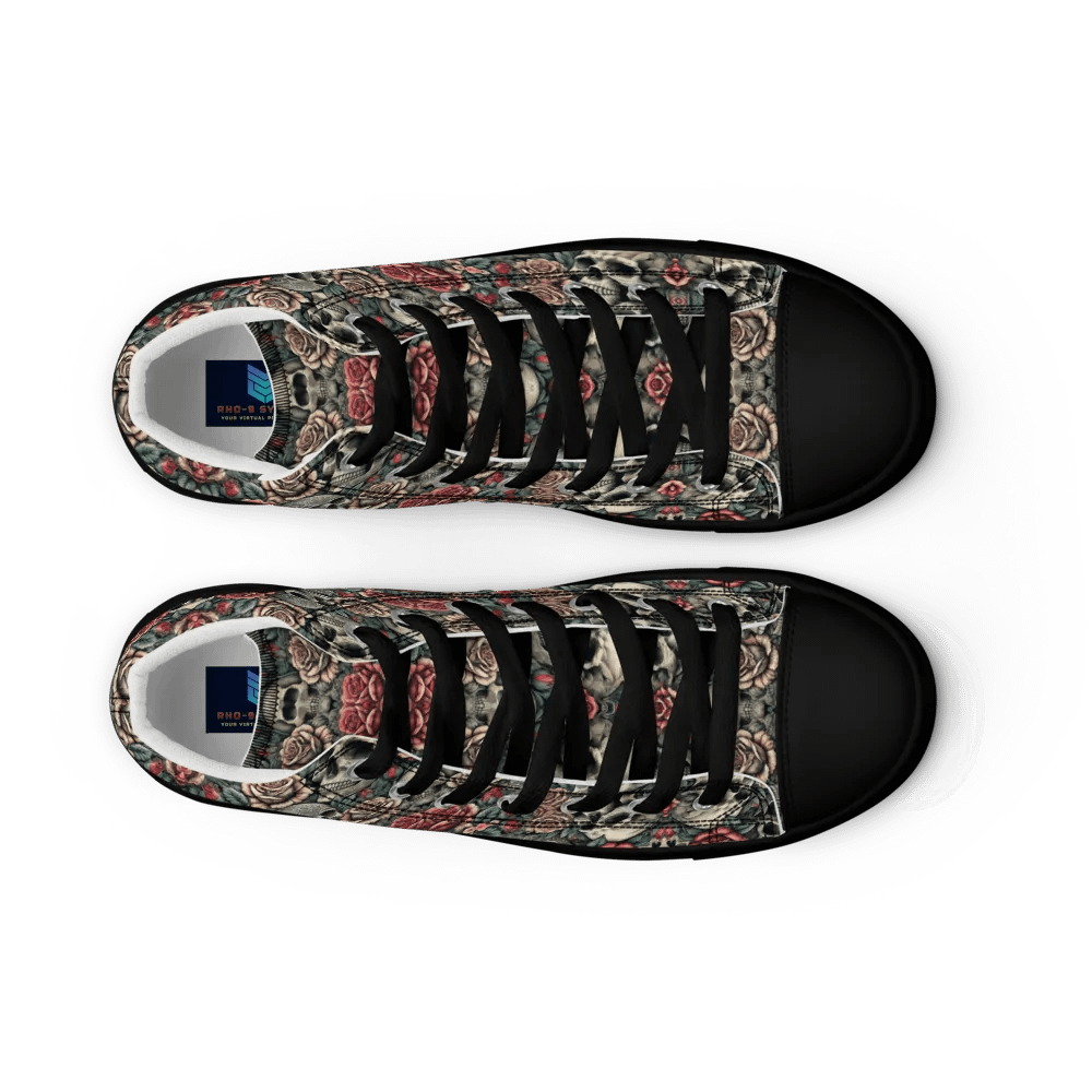 Rho-9 Macabre Bloom High Tops product image (9)
