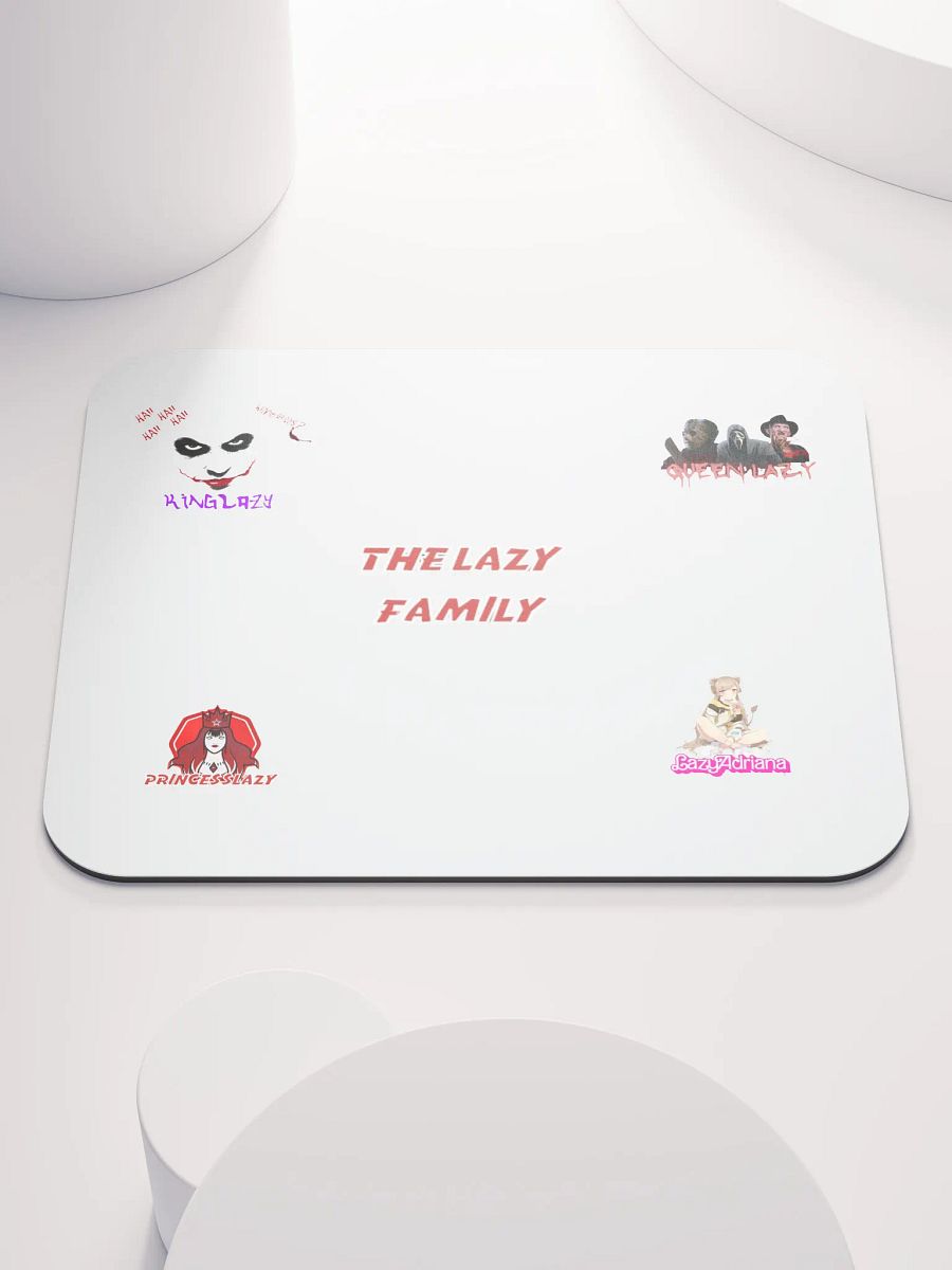 Lazy Family Mouse Mat product image (1)