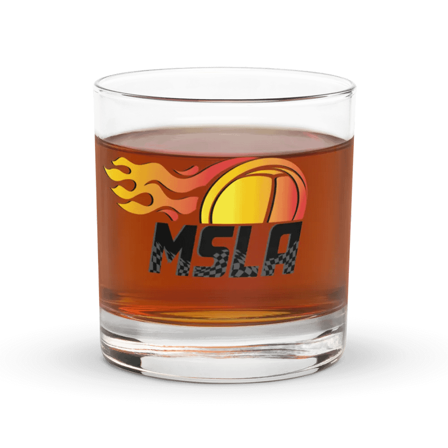 MSLA Logo Rocks Glass product image (8)