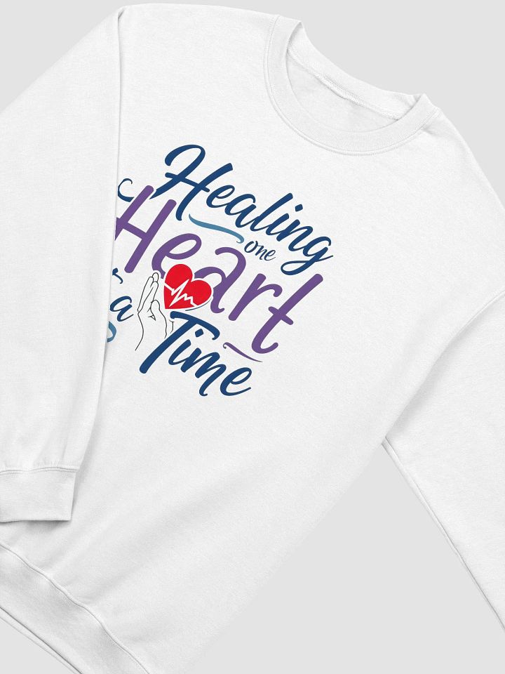 Healing Hearts ECG Crewneck Sweatshirt product image (7)