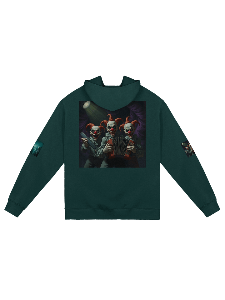 Whimsical Clown Trio Oversized Hoodie product image (2)