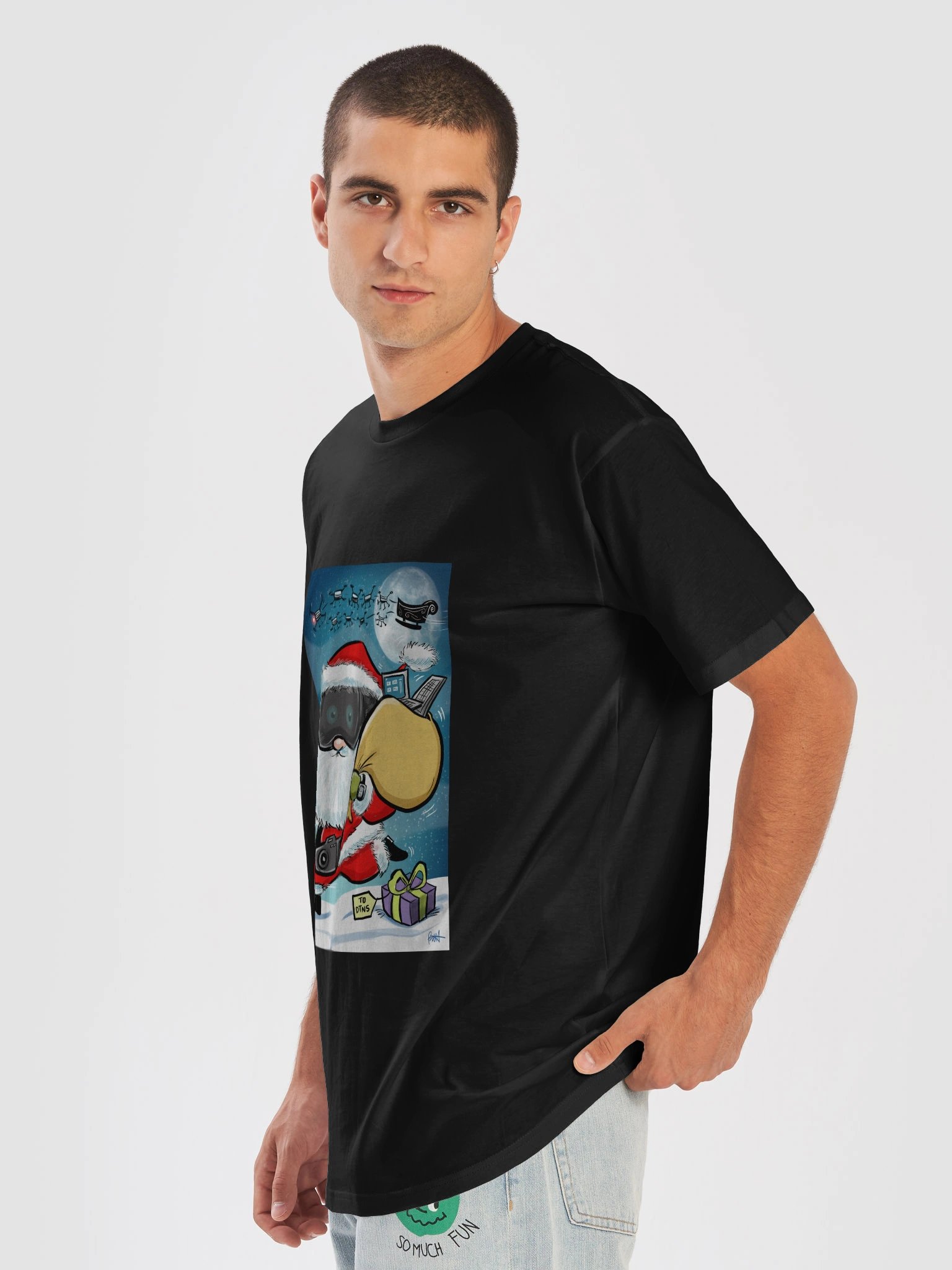 Techy Santa Premium T-Shirt product image (7)