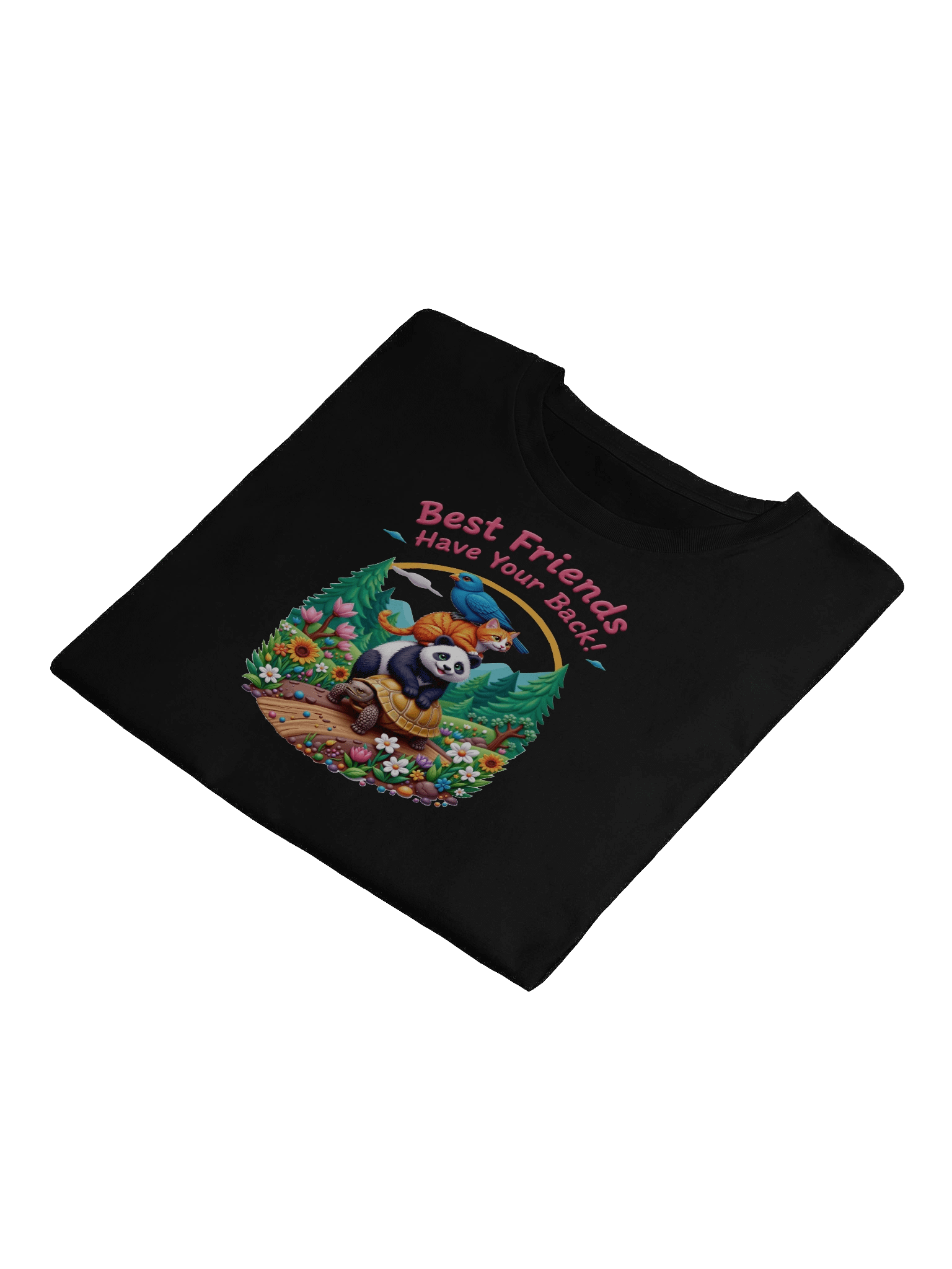 Whimsical Animal Stack Crop Top product image (22)