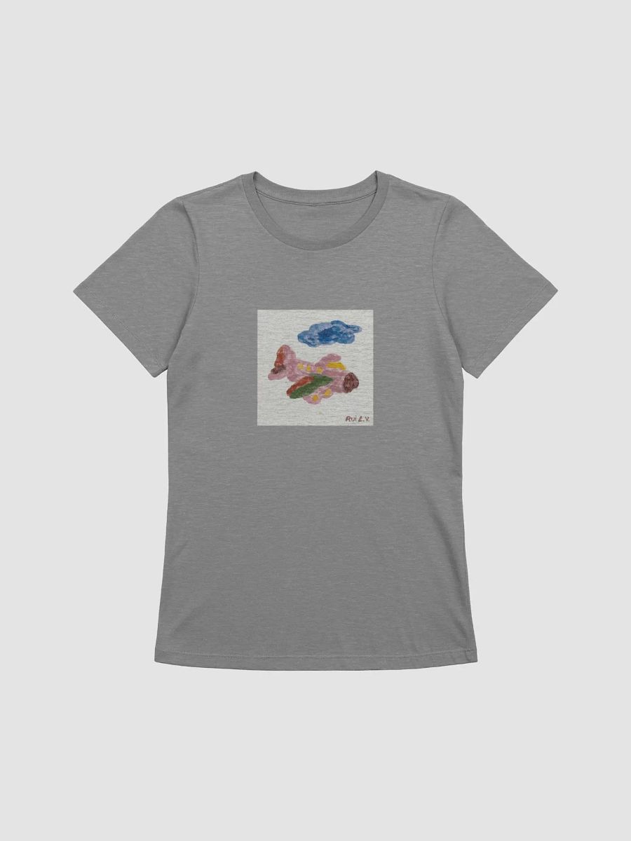 Kid Airplane (Bella+Canvas Women's Supersoft Relaxed-fit T-Shirt) product image (13)