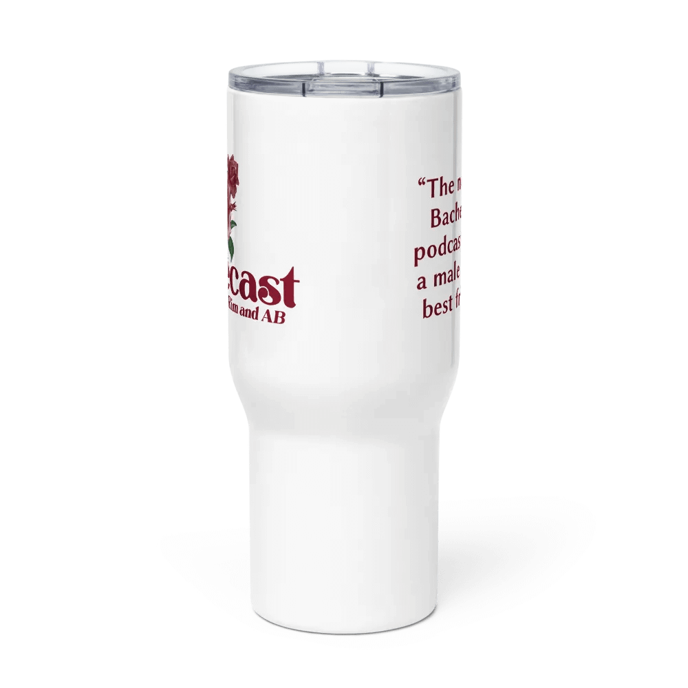Retro Rose Travel Mug w/ Handle product image (3)