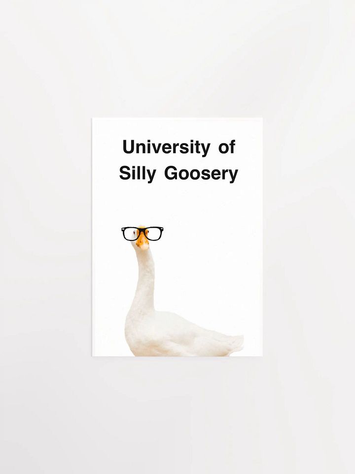 Silly Goose Poster product image (1)