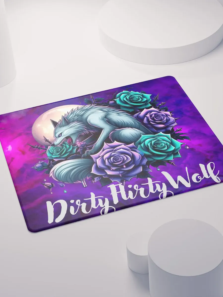 Mystical Wolf Protector Gaming Mouse Pad product image (8)