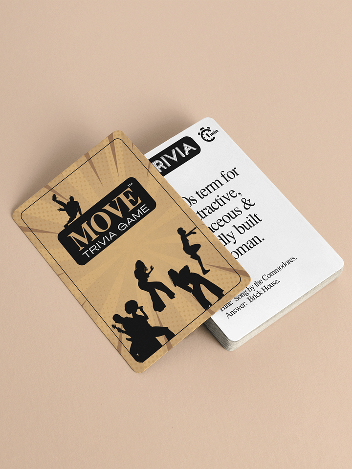 MOVE Card Game (70s 80s Version) product image (1)