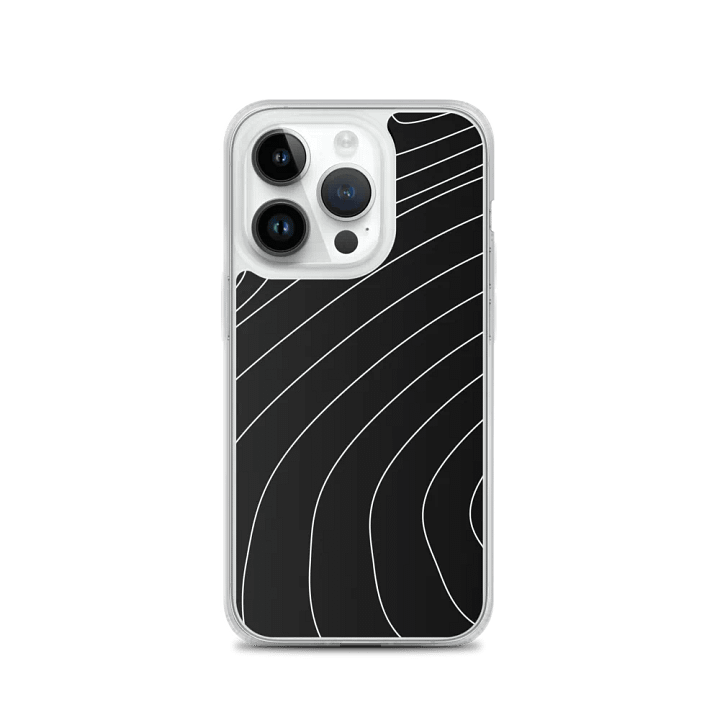 Topographic Lines MagSafe® Clear Case product image (3)