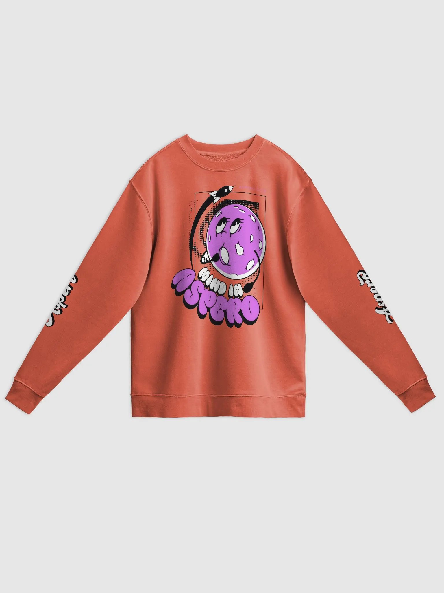 Moon Aspero Independent Trading Co. Unisex Midweight Pigment Dyed Sweatshirt product image (1)