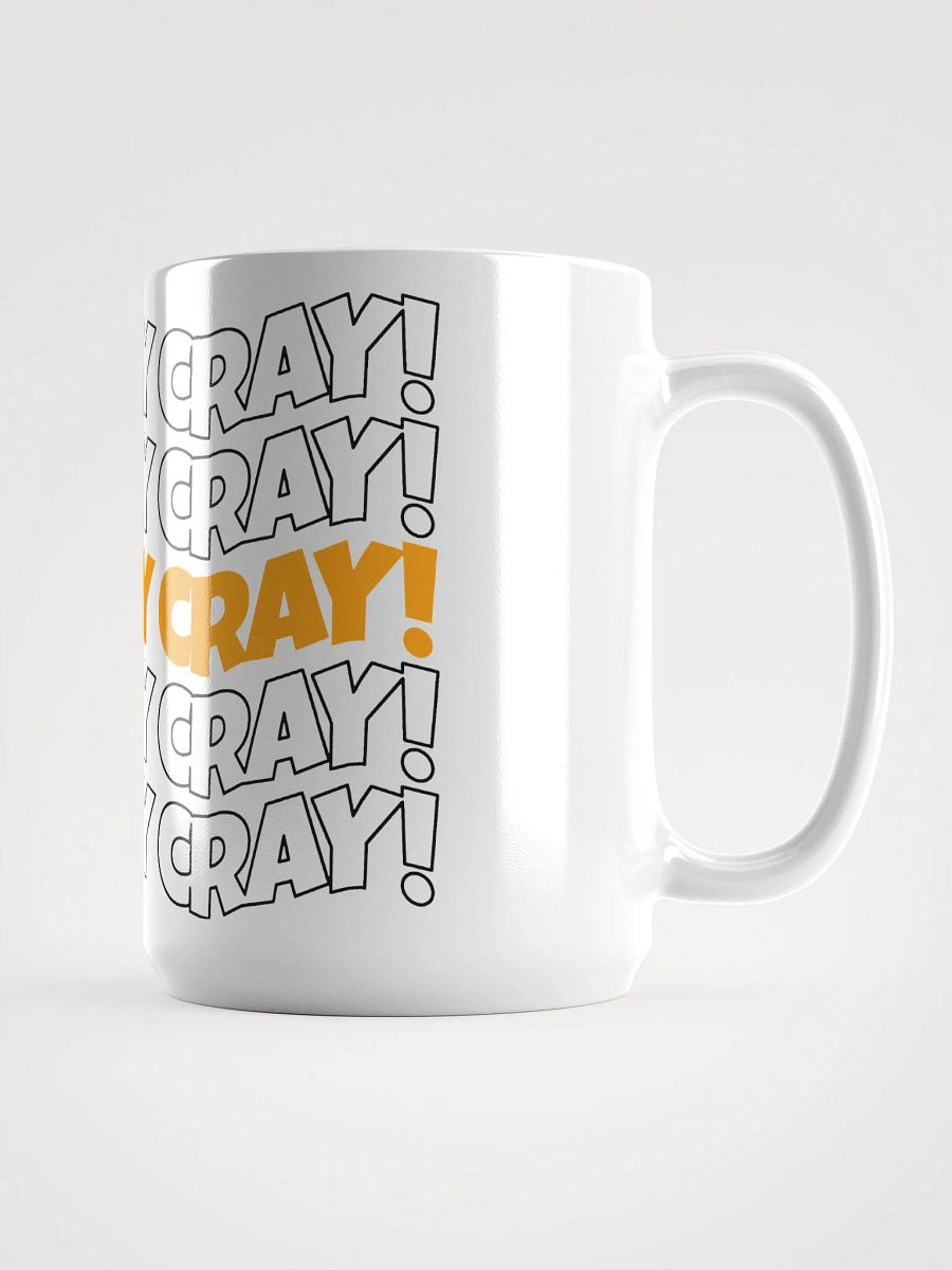 He's cray cray! Mug (orange/black) product image (1)
