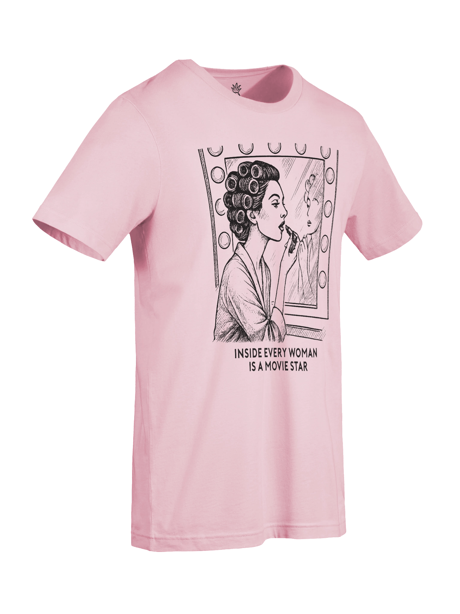 Movie Star in the Makeup Mirror Unisex T-Shirt product image (91)