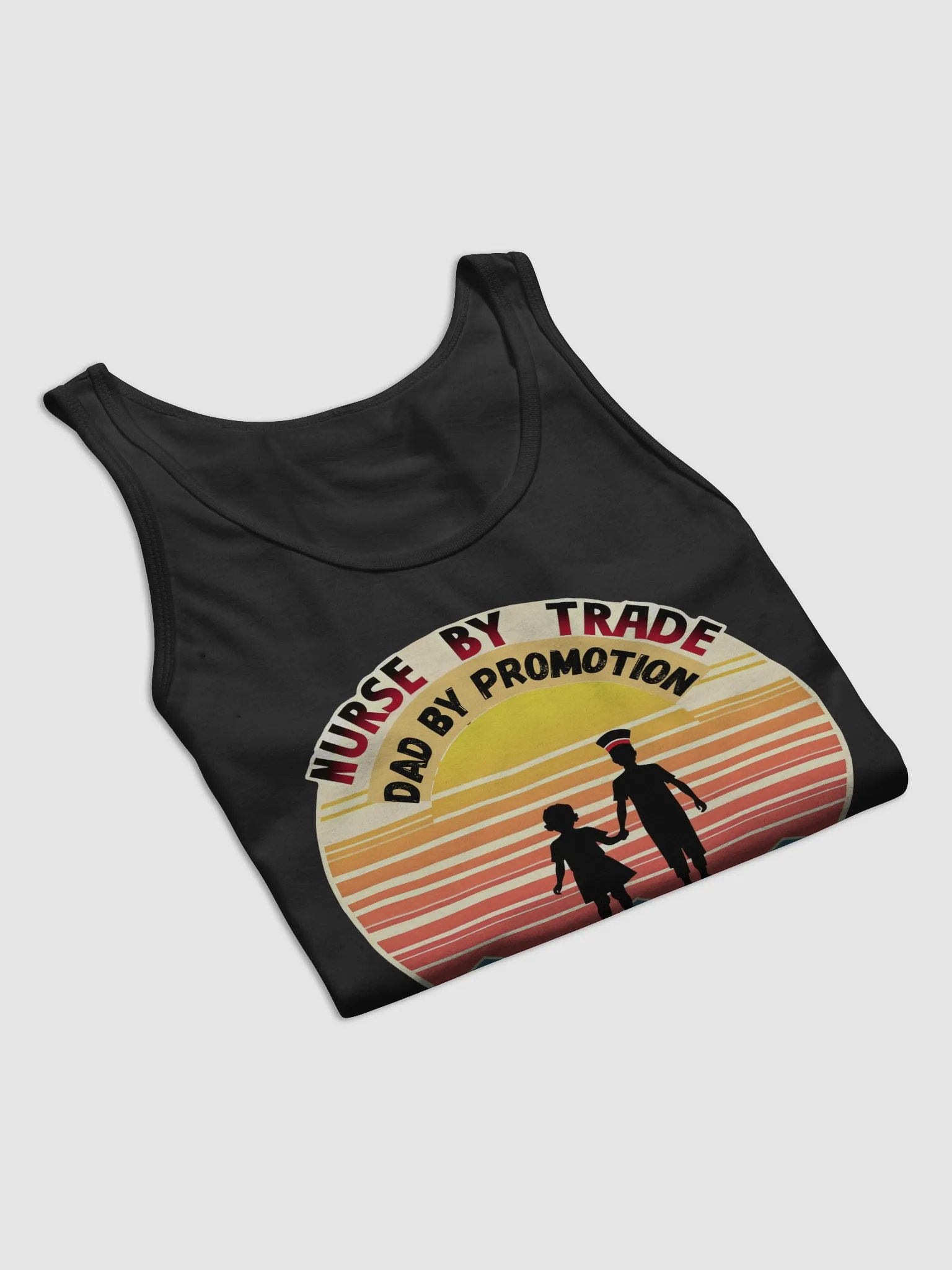 Sunset Silhouette Family Tank Top product image (52)