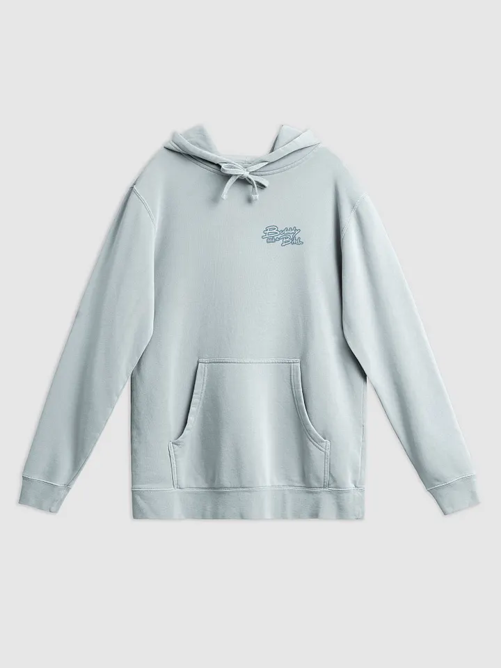 Bubbly and a B*tch (sm. lined design, #709AAF) printed pigment hoodie product image (25)