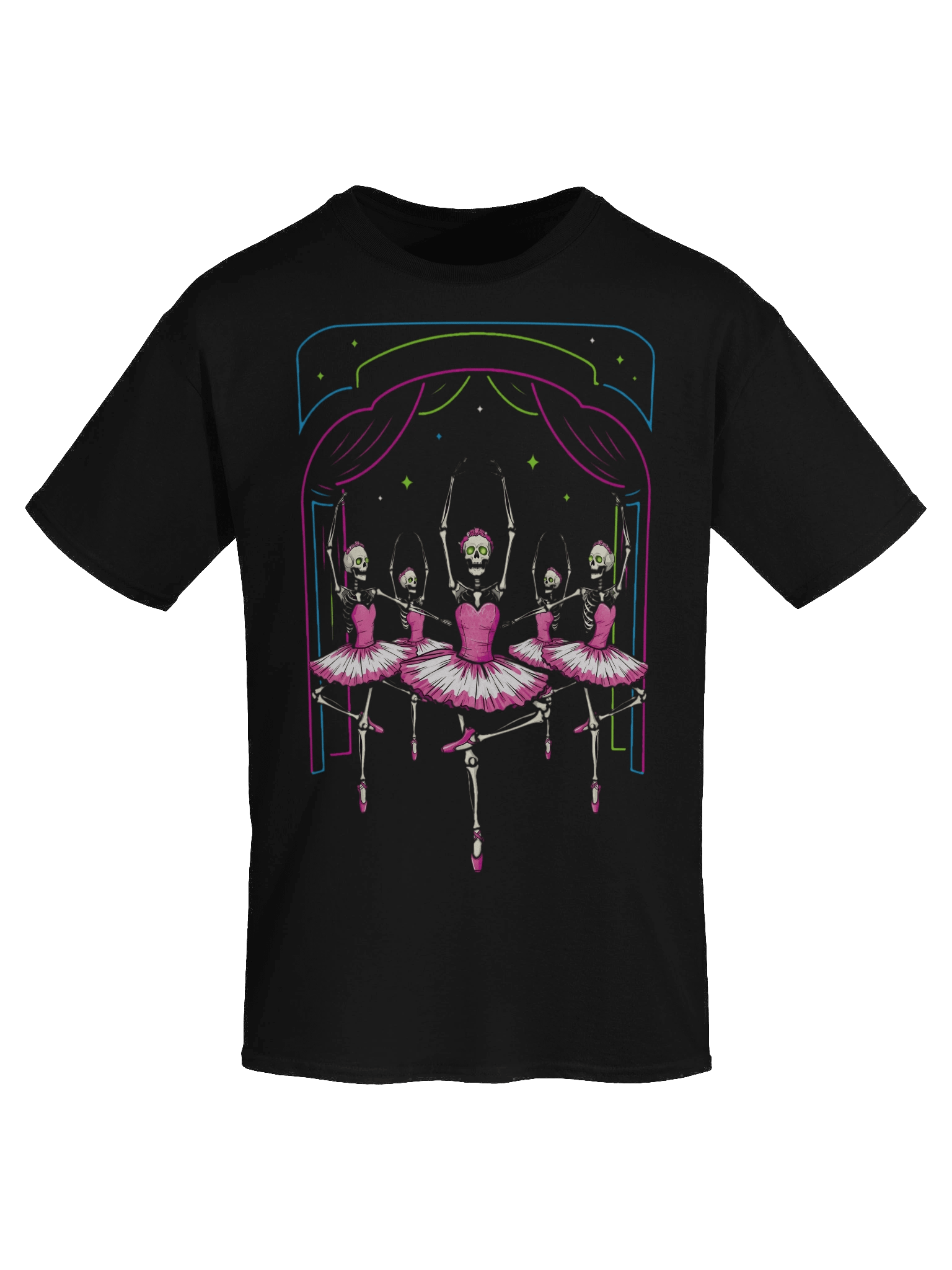 Skeleton & Ballerina Dance T-Shirt product image (27)