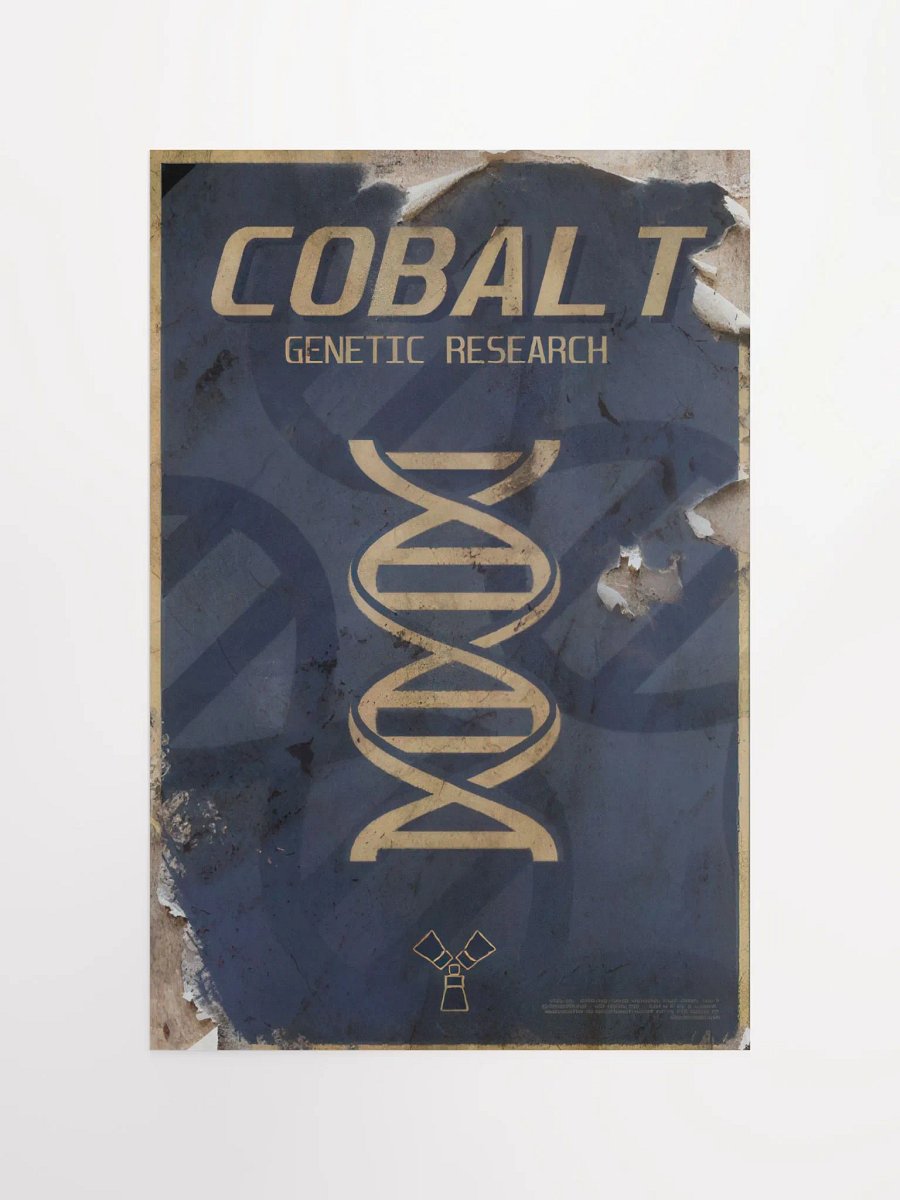 Cobalt Genetic Research Poster product image (4)