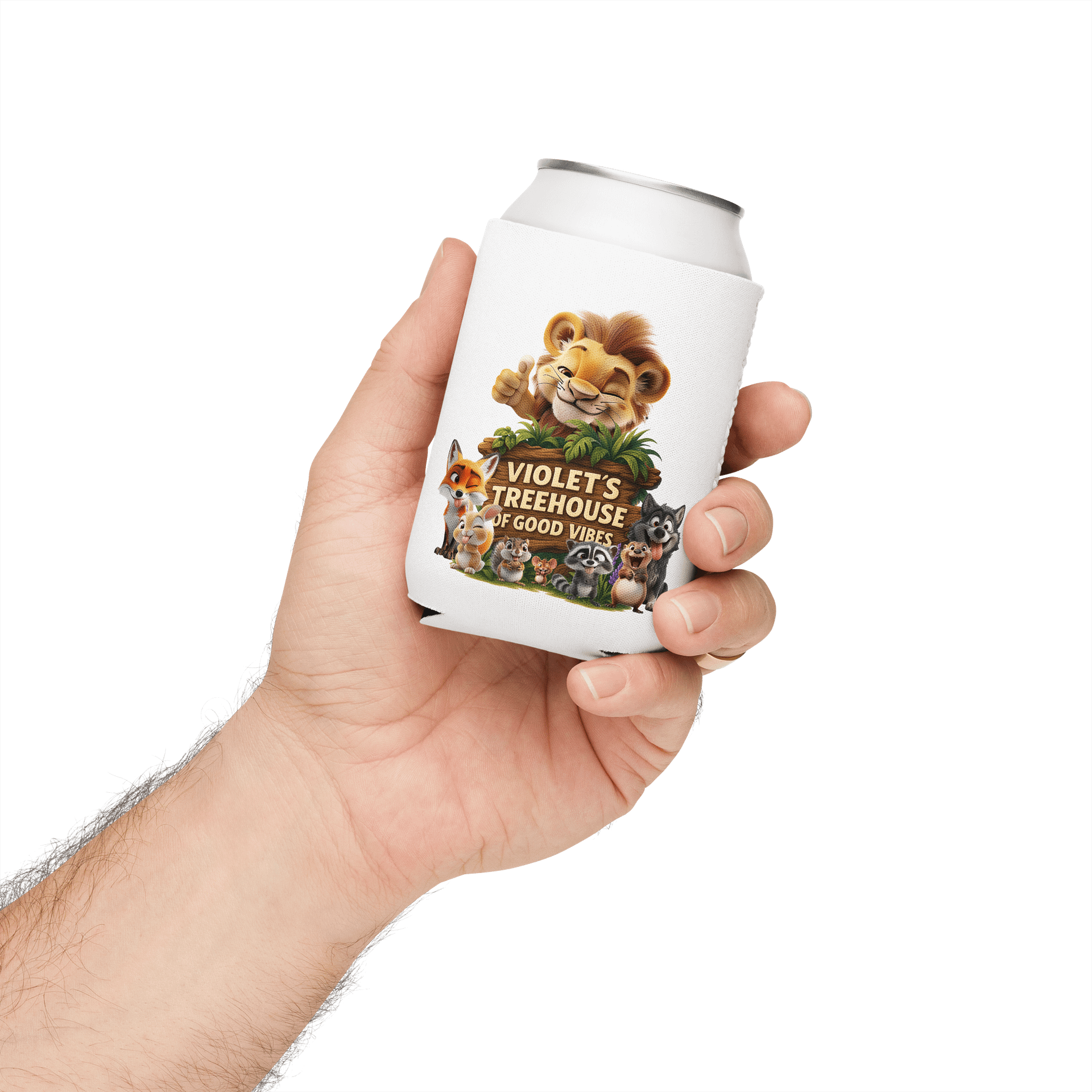 Treehouse of Good Vibes September Koozie product image (4)