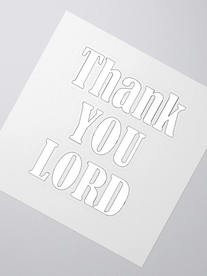 THANK YOU, LORD, product image (2)