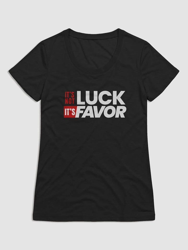 It's Not Luck, It's Favor Women's (Black, Navy) product image (1)