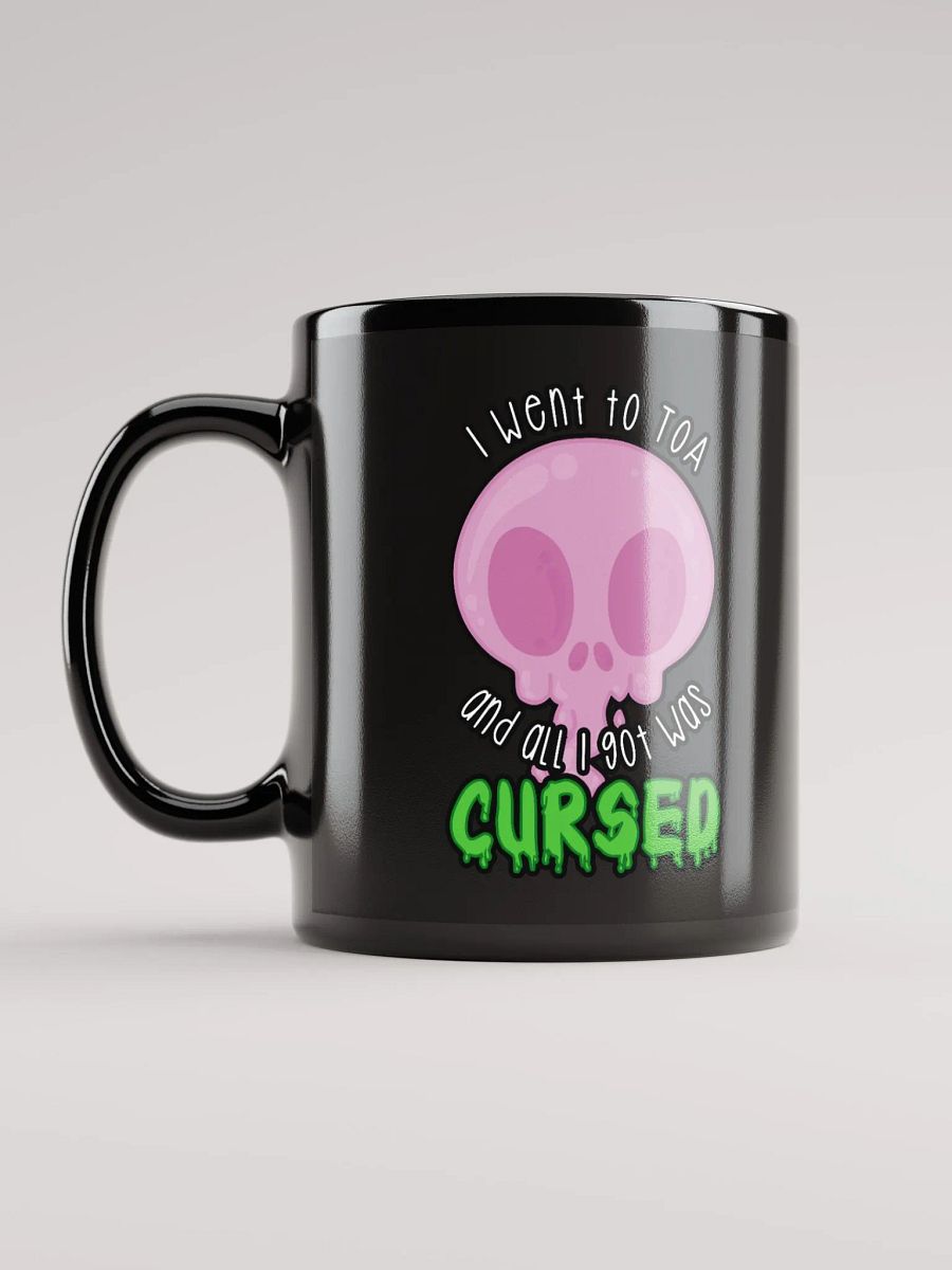 All I Got Was Cursed - Paladin - Black Glossy Mug product image (6)