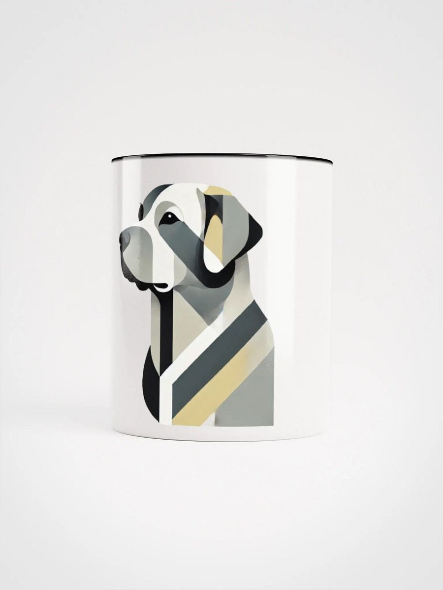 Labrador Silhouette Geometric Mug product image (64)