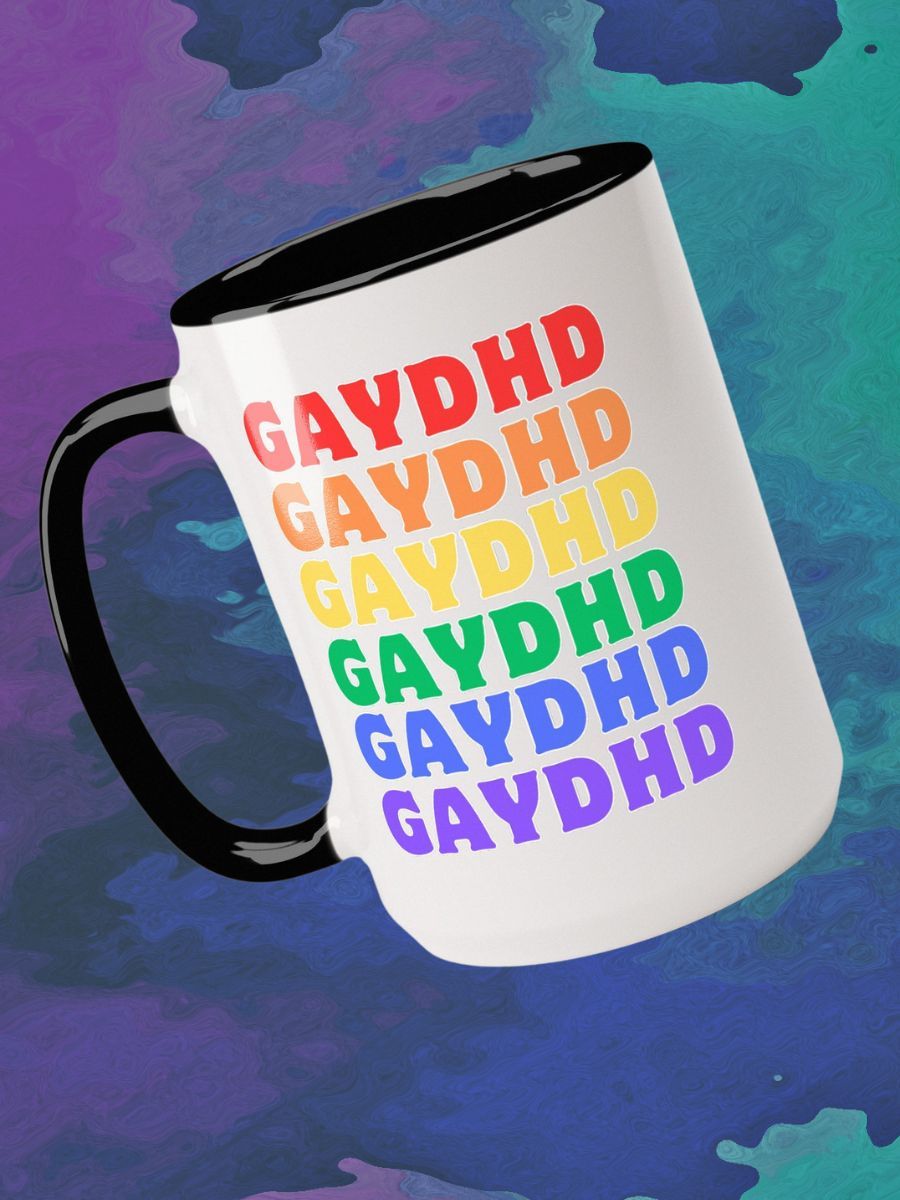 GAYDHD MUG product image (3)