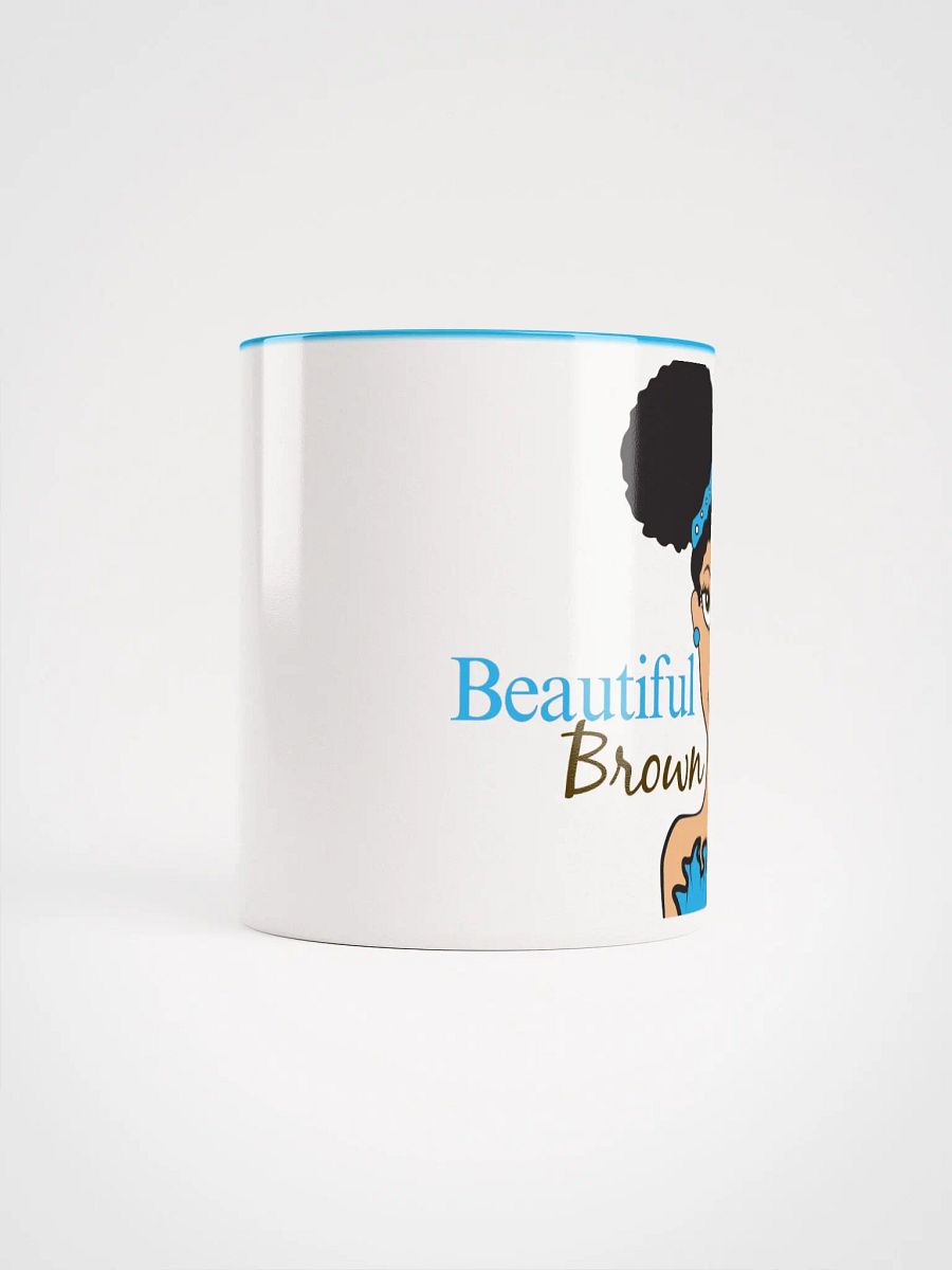 Beautiful Brown Girl Ceramic Mug - Cream product image (6)