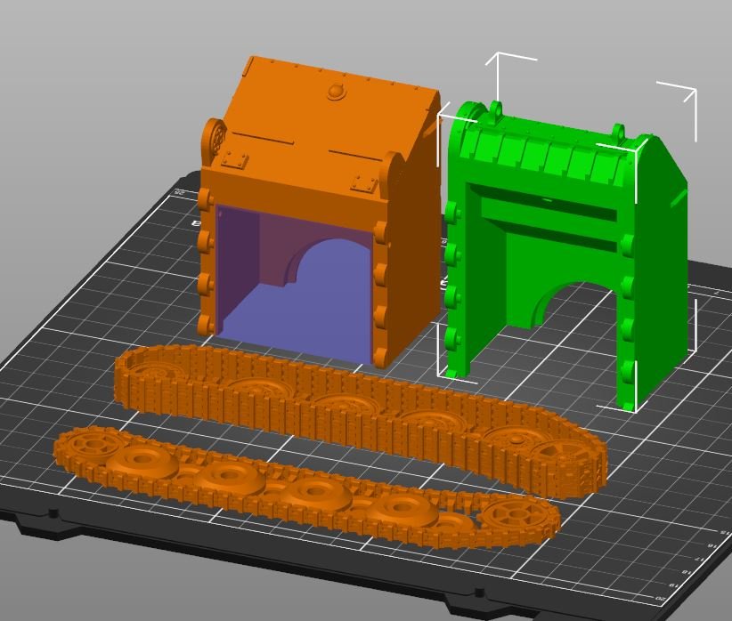 Grim Tiger II Heavy Battle Tank STLs product image (9)