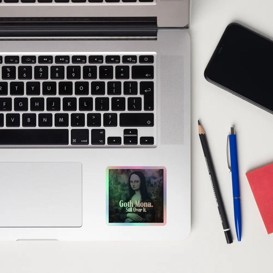 Goth Mona Sticker product image (10)