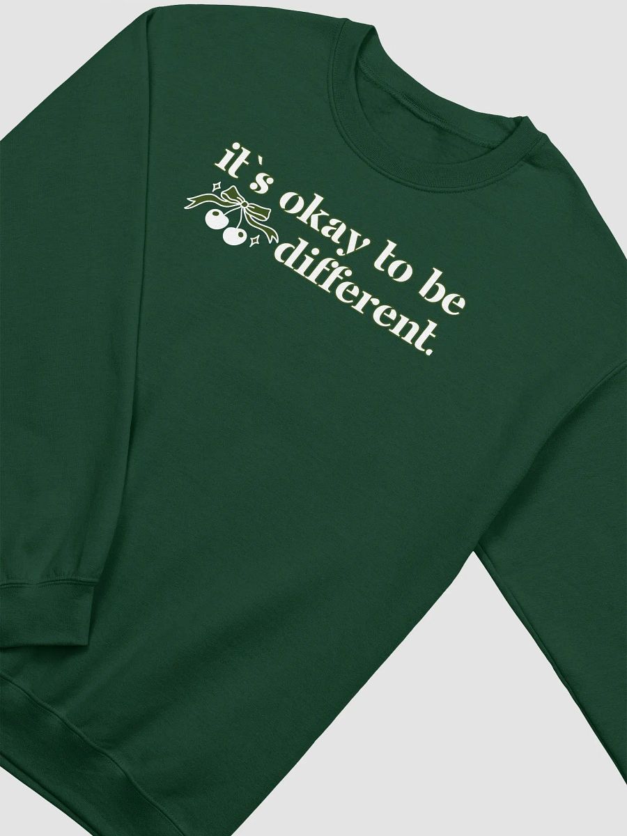 It`s Ok To be Different Inspirational Gildan Sweatshirt product image (3)