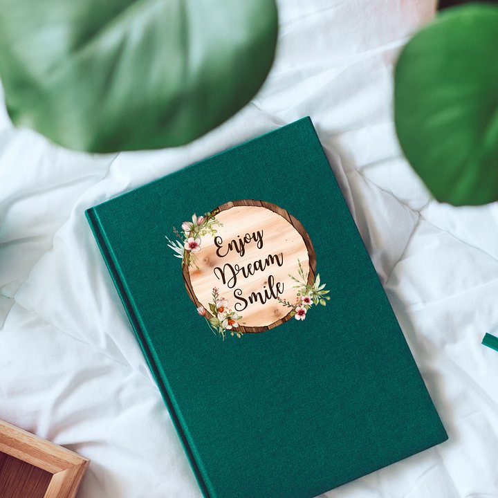 Enjoy Dream Smile (EDS) - floral sticker product image (1)