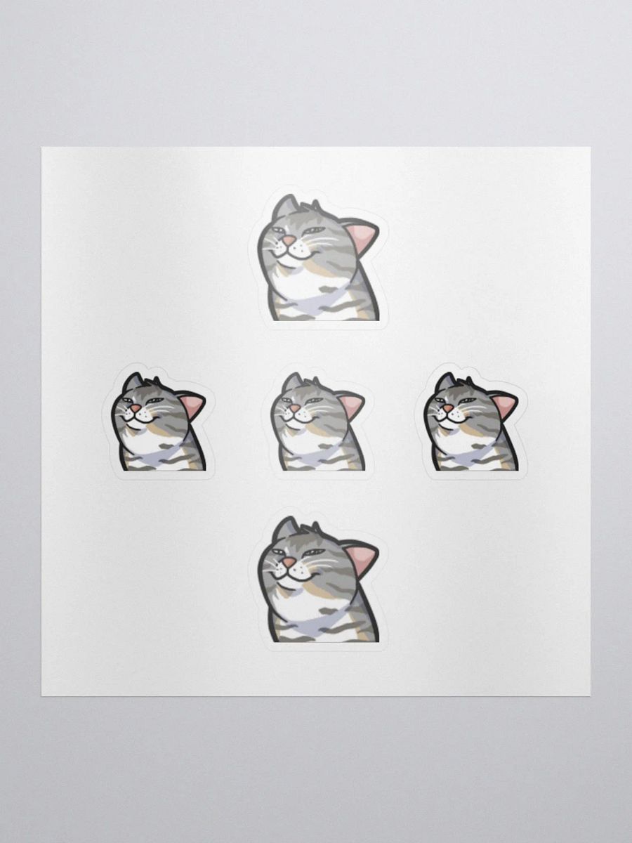 Smug Cat Sticker Sheet product image (1)