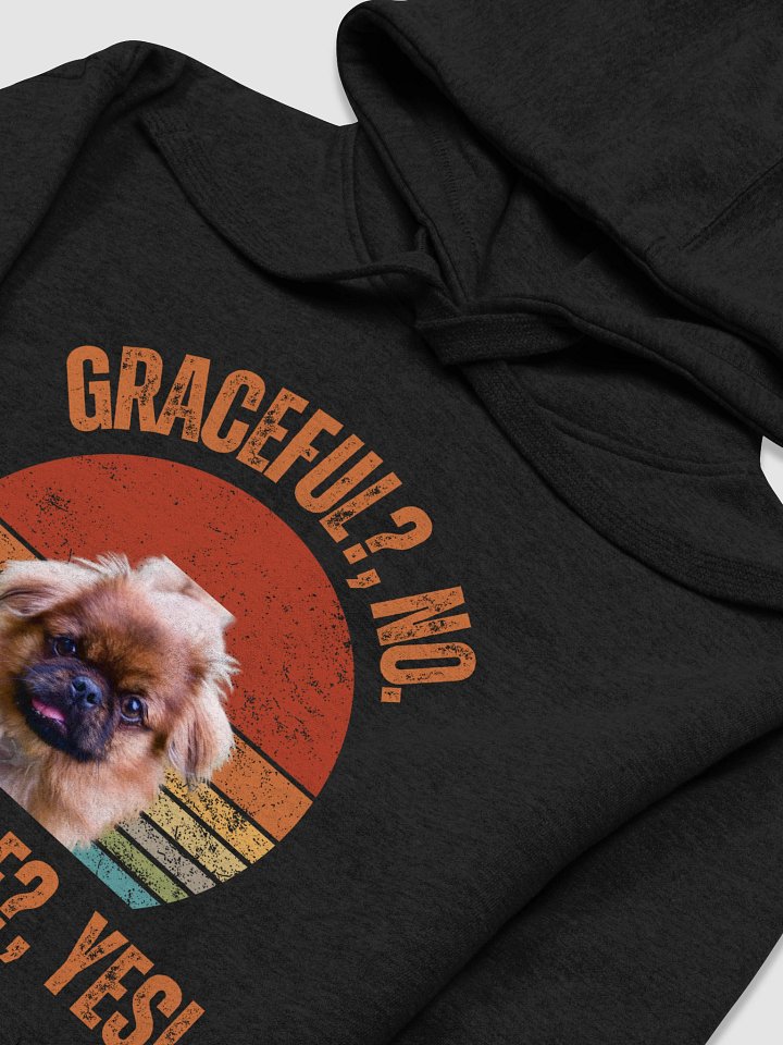 Adorable Unisex Hoodie - Graceful Pekingese Edition product image (2)