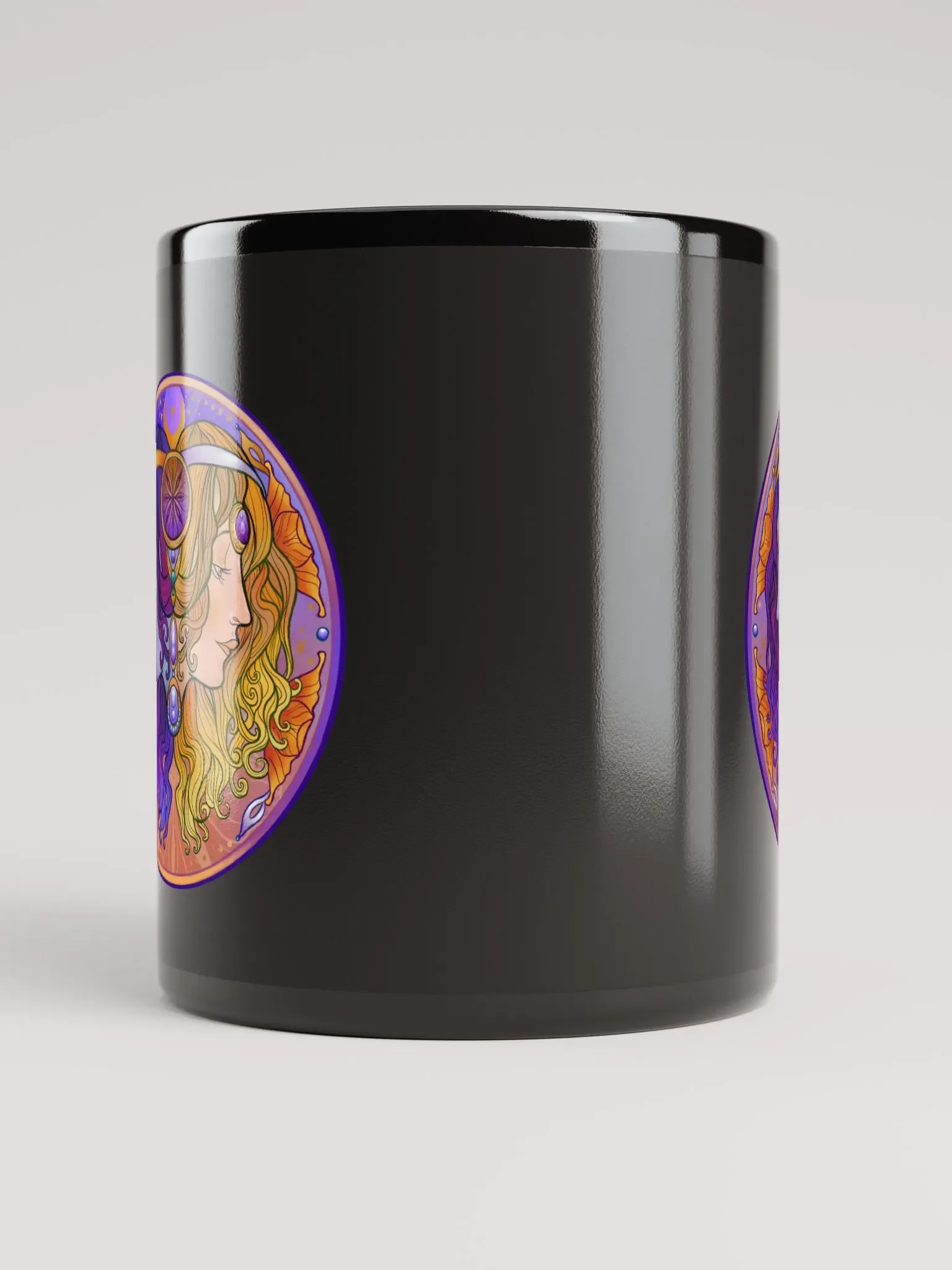 Violet Desert Dreamer - Black Mug product image (5)