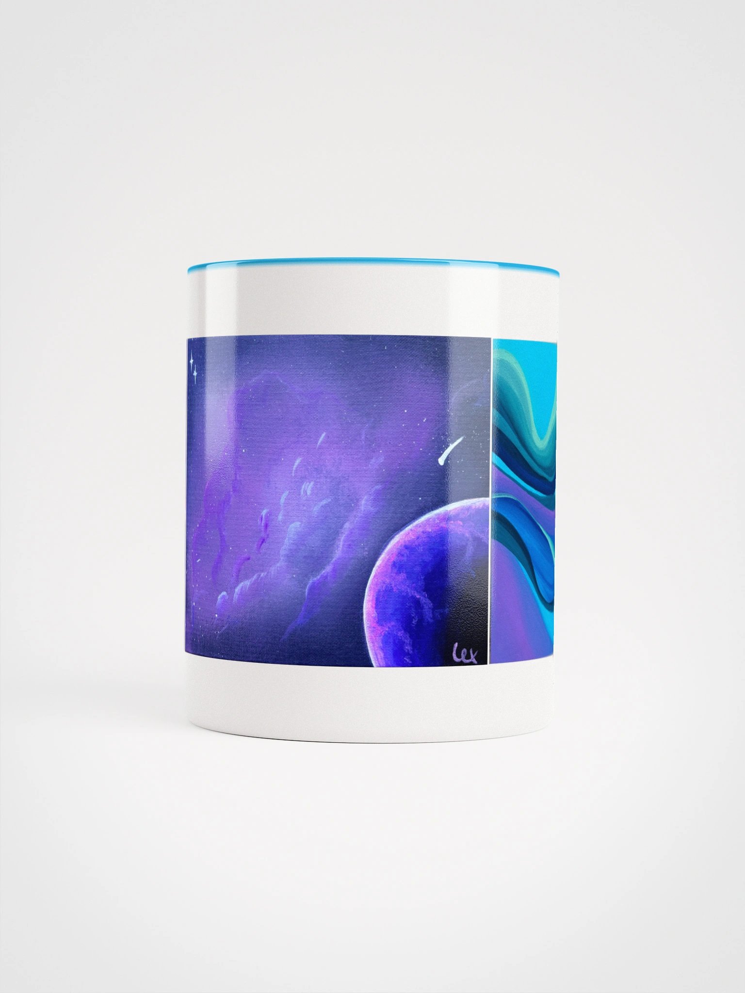 Cosmic Colorburst Ceramic Mug product image (9)