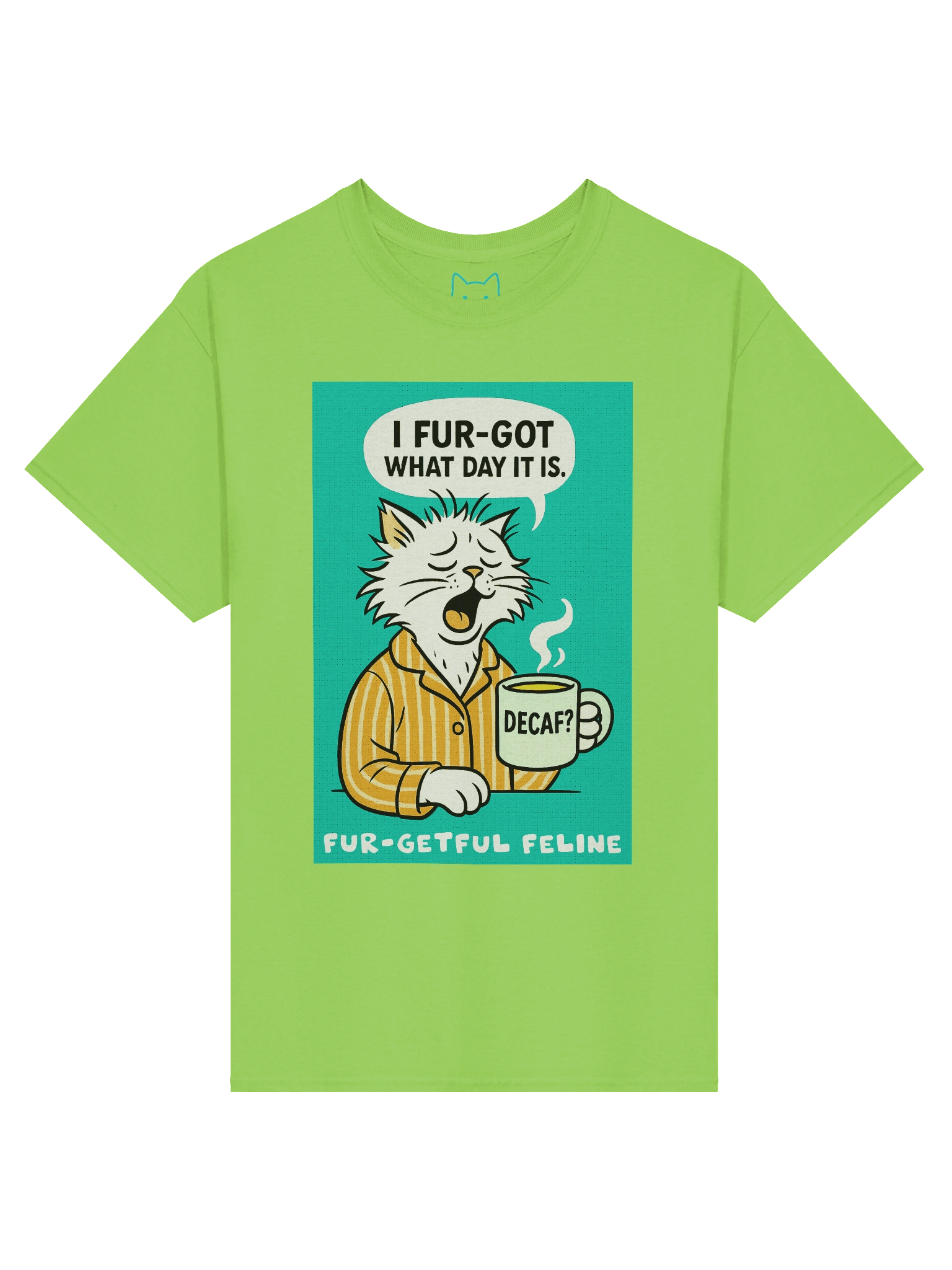 Fur-getful Feline Boxy Fit Unisex T-Shirt product image (61)