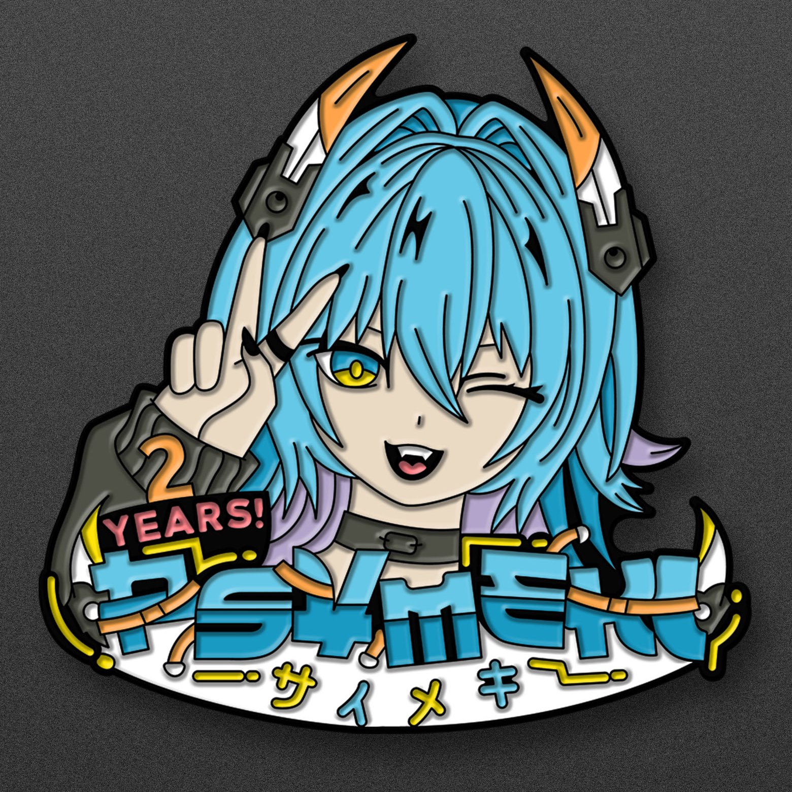 2 YEAR ANNIVERSARY COLLECTIBLE PIN (PRE-ORDER) product image (1)