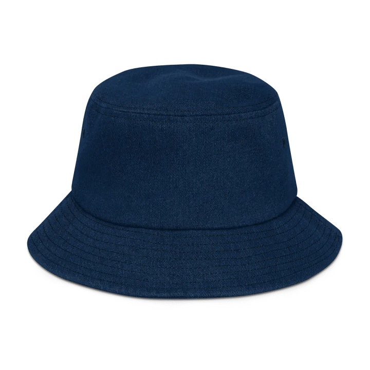 Gone Fwishing Embroidered Denim Bucket Hat product image (22)