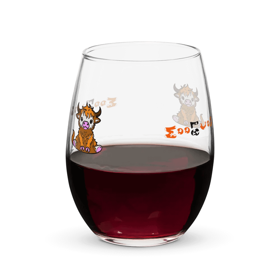 Cow Wine Glass product image (6)