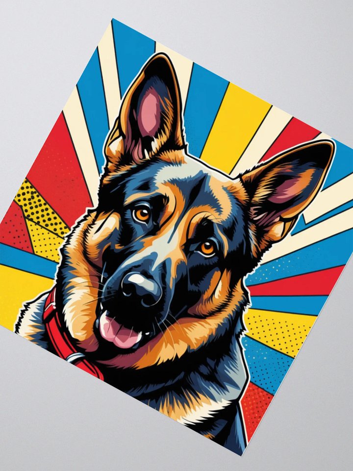 German Shepherd sticker product image (4)