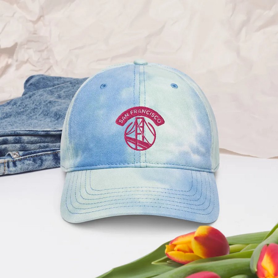 Sportsman Tie-Dye Dad Hat - San Francisco product image (6)