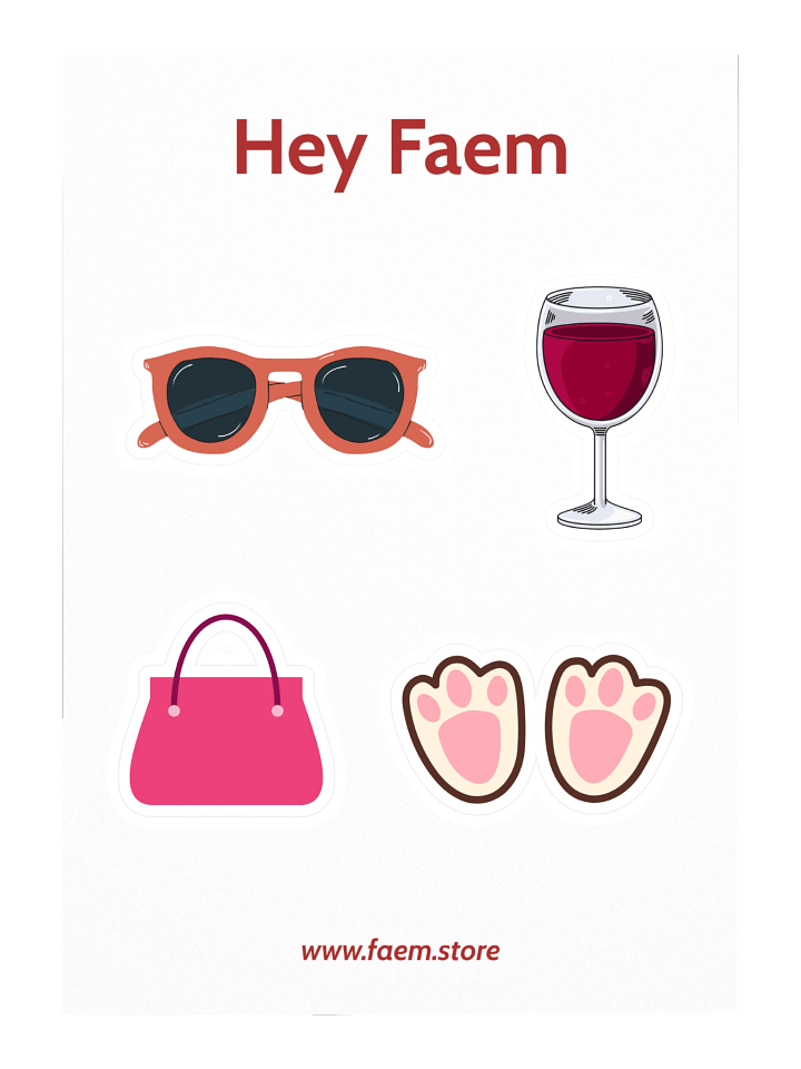 Glossy Glam Sticker Set product image (1)
