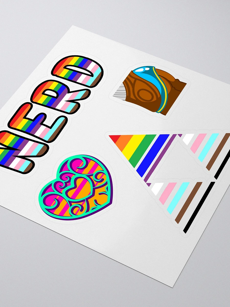 Nerd Pride Sticker Sheet product image (3)