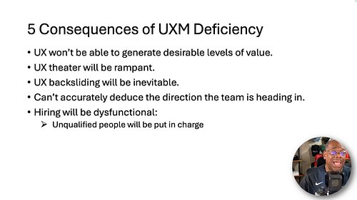 Episode 280 of The World of UX is now available!

This week, Darren revisits the topic of UX maturity with a focus on the pro...