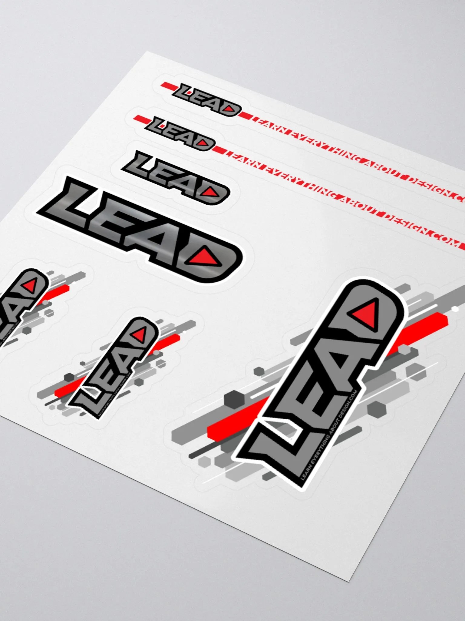 LEAD Sticker Sheet product image (3)